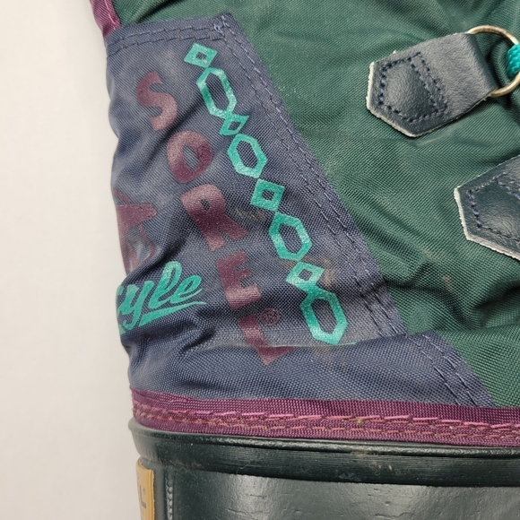 Sorel Boots Vintage Freestyle Lined Waterproof Retro 80s 90s Snow Winter size 6 - Picture 4 of 15